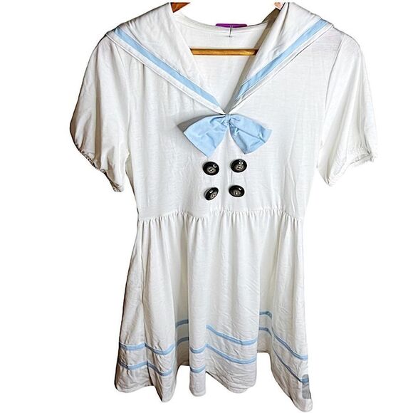 Sailor Moon Mercury Guardian of The Sky Cosplay Dress Costume Size Medium - Picture 1 of 5